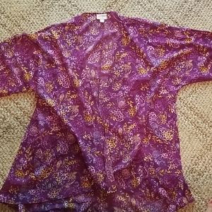 Lularoe Lindsay Kimono